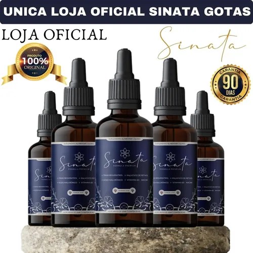 Kit 5 Sinata Gotas Retinol Resveratrol Ácido Hialurônico Parcelamento