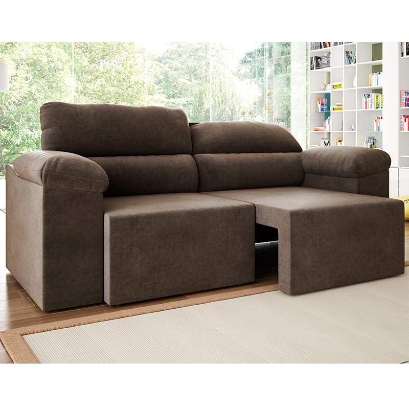 Sofá Sportage 3 Lugares Legacy Sofas Marrom Claro Mercado Livre