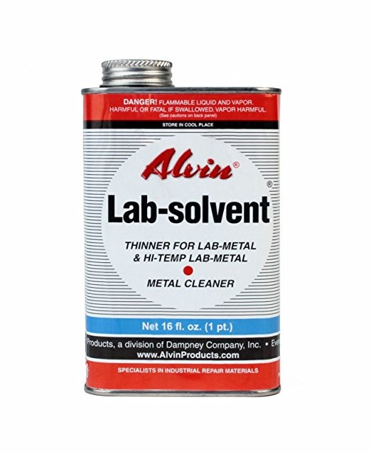 Alvin 16 Oz Lab Solvente Diluyente Para Laboratorio De Metal Mercado Libre