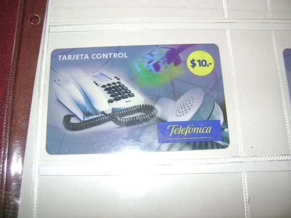 Pin Tarjeta Control De Telefonica | Mercadolibre 📦