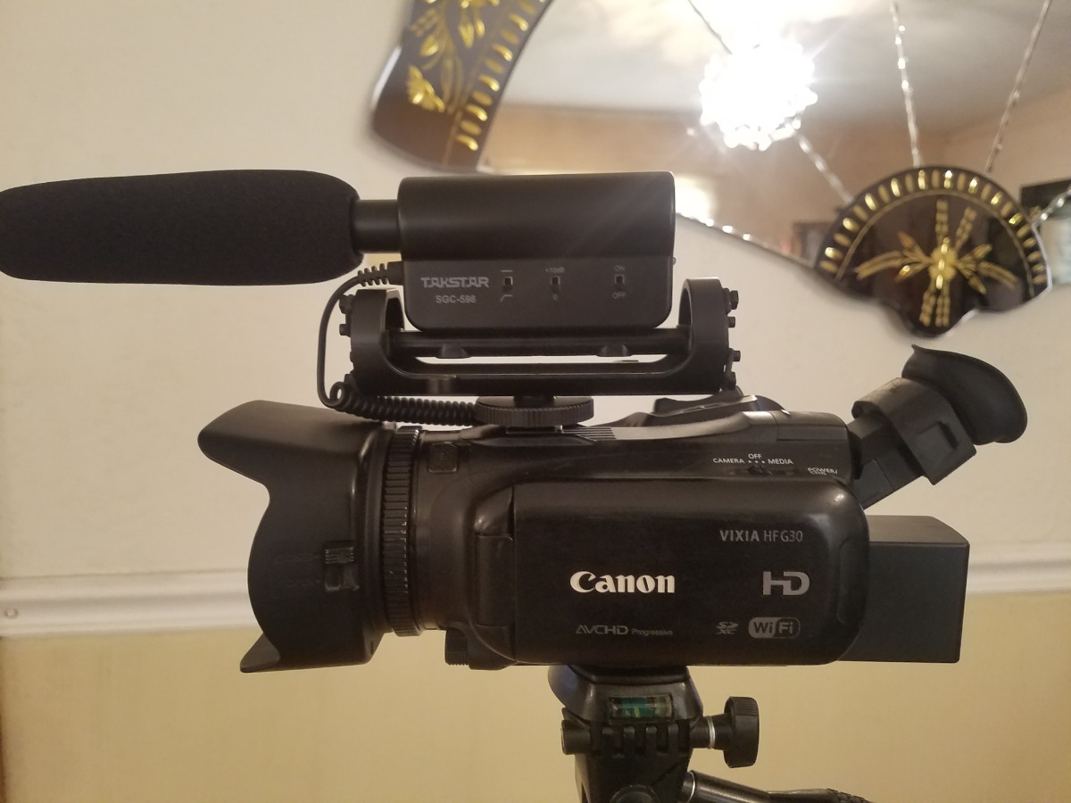 Canon Vixia Hf G30 Hd Camcorder Hd Cmos Pro Wifi Color Negro | Mercado