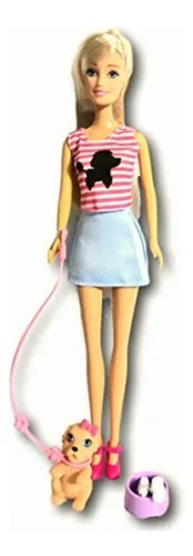 Juguete Muñeca Bonita Con Mascota | Meses sin interés