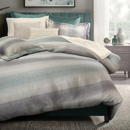 Duvet Matrimonial Con Relleno Dalfiori Hamel Color Verde Meses sin