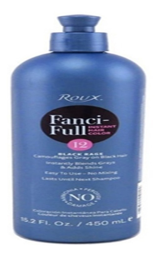 Coloración Temporal Fanci Full 12 Black Rage Roux Meses sin intereses