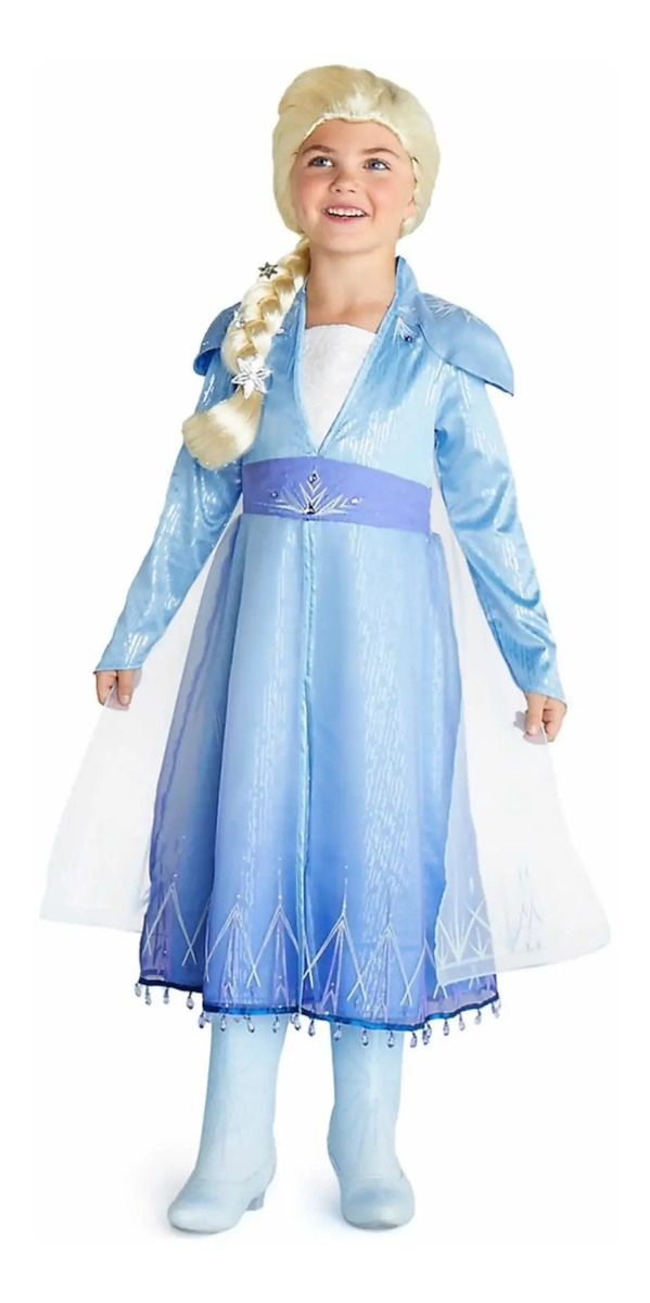 Vestido Disfraz Elsa Frozen 2 Original Disney Store! Mercado Libre