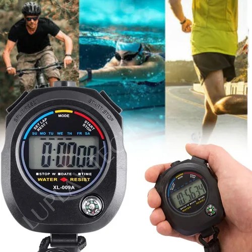 Cronômetro Digital De Mão Corrida Alarme Hora Crossfit Timer Frete grátis