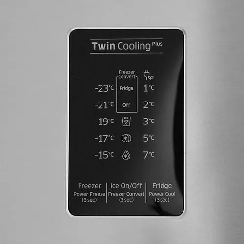 Heladera Inverter No Frost Samsung Top Mount Rt38k598 Easy Clean Steel