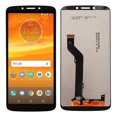 Modulo Motorola Moto E5 Plus Xt1924 Pantalla S/Marco Negro | Cuotas Sin Interés