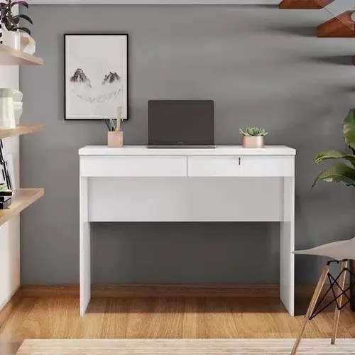 Escritorio blanco Felicia Jcm Furniture MercadoLibre