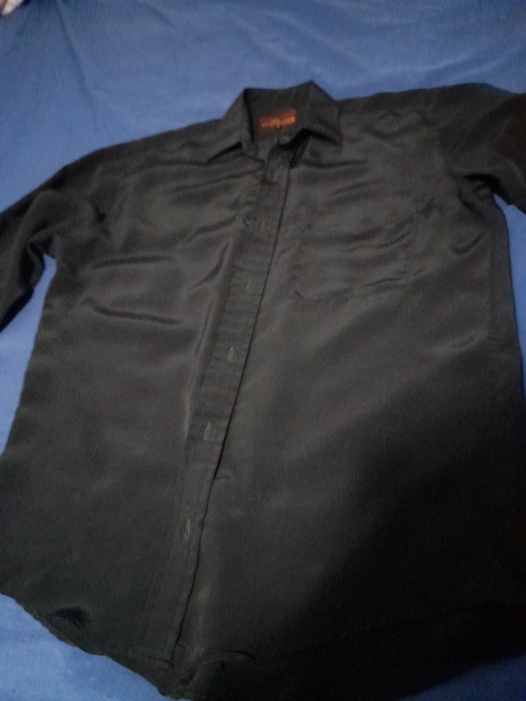 Camisa De Botão De Seda Mercado Livre