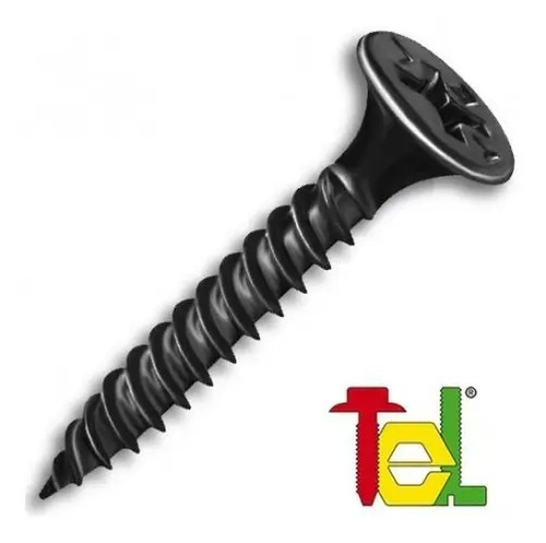 Tornillo T2 Aguja (6X1) Para Durlock Caja X 10.000 U. Tel | Envío Gratis