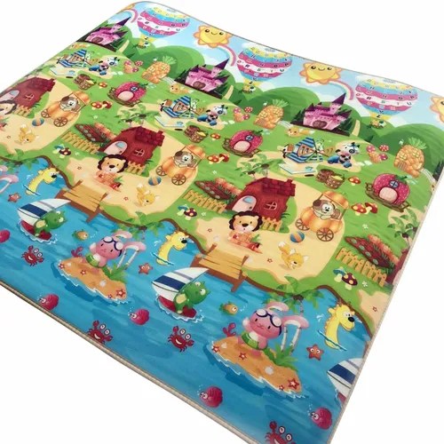 Alfombra Bebé 200x180 Cms Reversible Cuotas sin interés