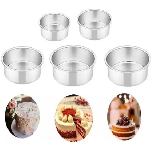 Set De 5 Moldes Para Mini Pastel Flan Chese Cake Reposteria MercadoLibre