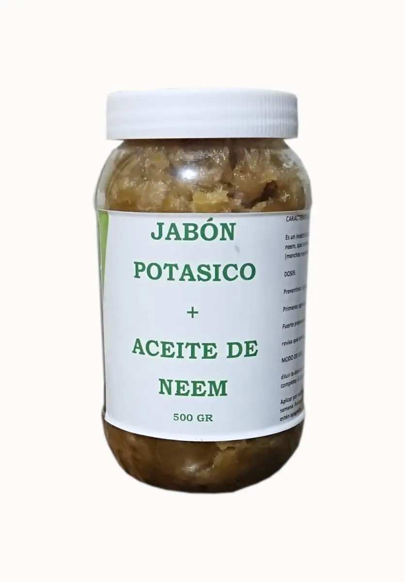Jabón Potásico Con Aceite De Neem Orgánico Envío gratis