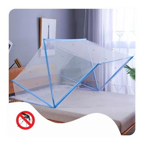 Mosquitero Para Cama Queen Plegable Protector Anti Mosquitos Meses