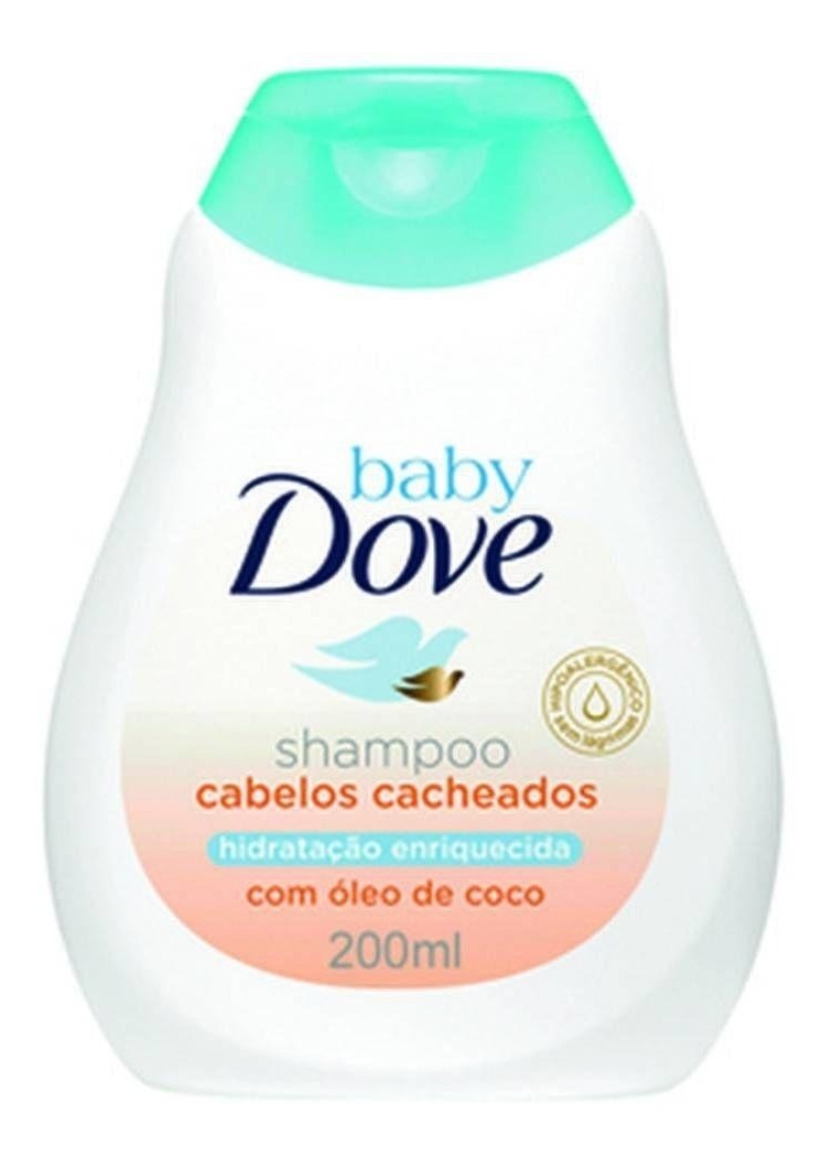 Shampoo Dove Baby Cacheados Oleo De Coco 200ml Mercado Livre