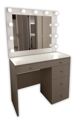 Espejos De Maquillaje 80 X 80 10 Luces Para Colgar Apto Led. Camerinos,Estilo Hollywood, Makeup Todoespejos | Mercadolibre