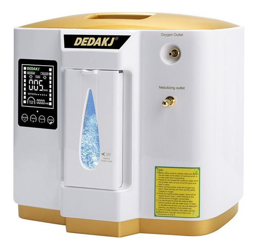 Concentrador Generador De Oxígeno Nebulizador Compacto 1l6l Mercado