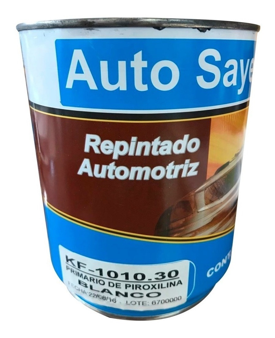 Base Primario De Piroxilina Blanco 1 Litro Kf1010 Sayer MercadoLibre