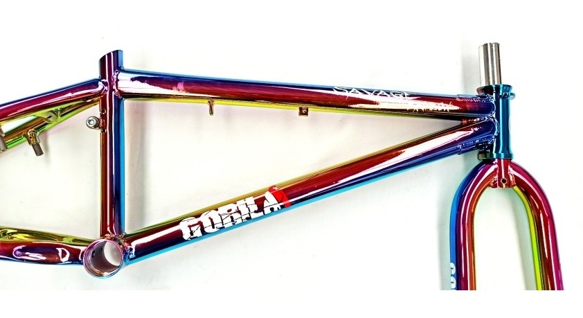 Cuadro 20 Bmx Gorila Savage Rainbow Tornasol Centro Mid Mercado Libre