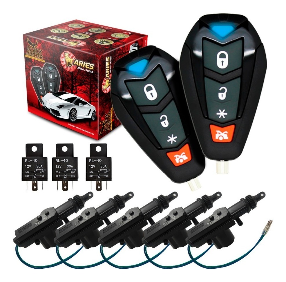 Kit Alarma Seguros Eléctricos 4 Puertas Y Cajuela! | Mercado Libre