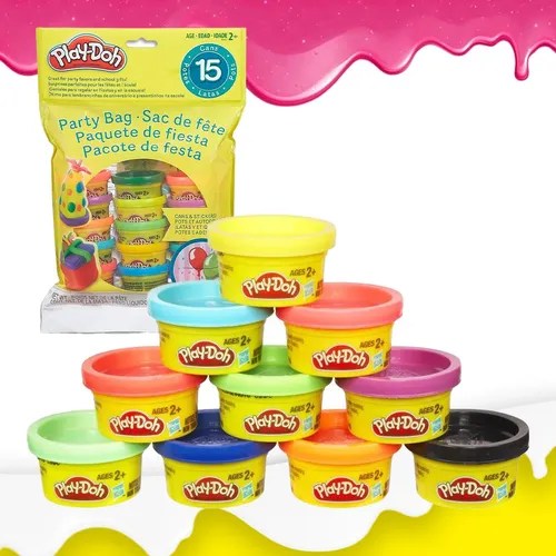 Playdoh Party Bag 15 Pzas Colores. Paquete Fiesta Regalitos MercadoLibre