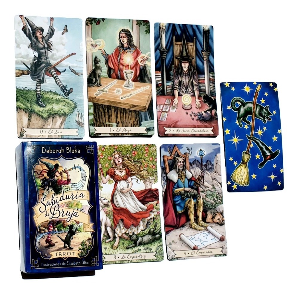 Tarot Sabiduría De Bruja Español 12x7cm Everyday Witch Mercado Libre