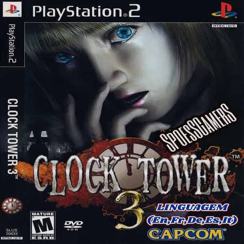 Clock Tower 3 Ps2 Patch Edt Survival Horror Terror MercadoLivre