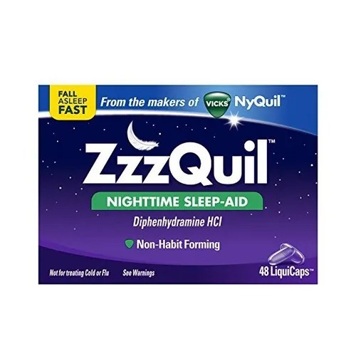 Zzzquil Nocturna Ayuda Para Dormir, 48 Liquicaps Envío gratis