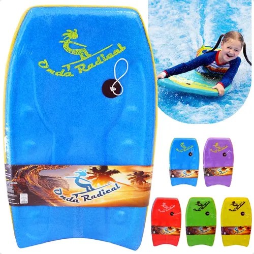 Prancha De Surf Bodyboard 60cm Infantil Leash Praia Piscina MercadoLivre