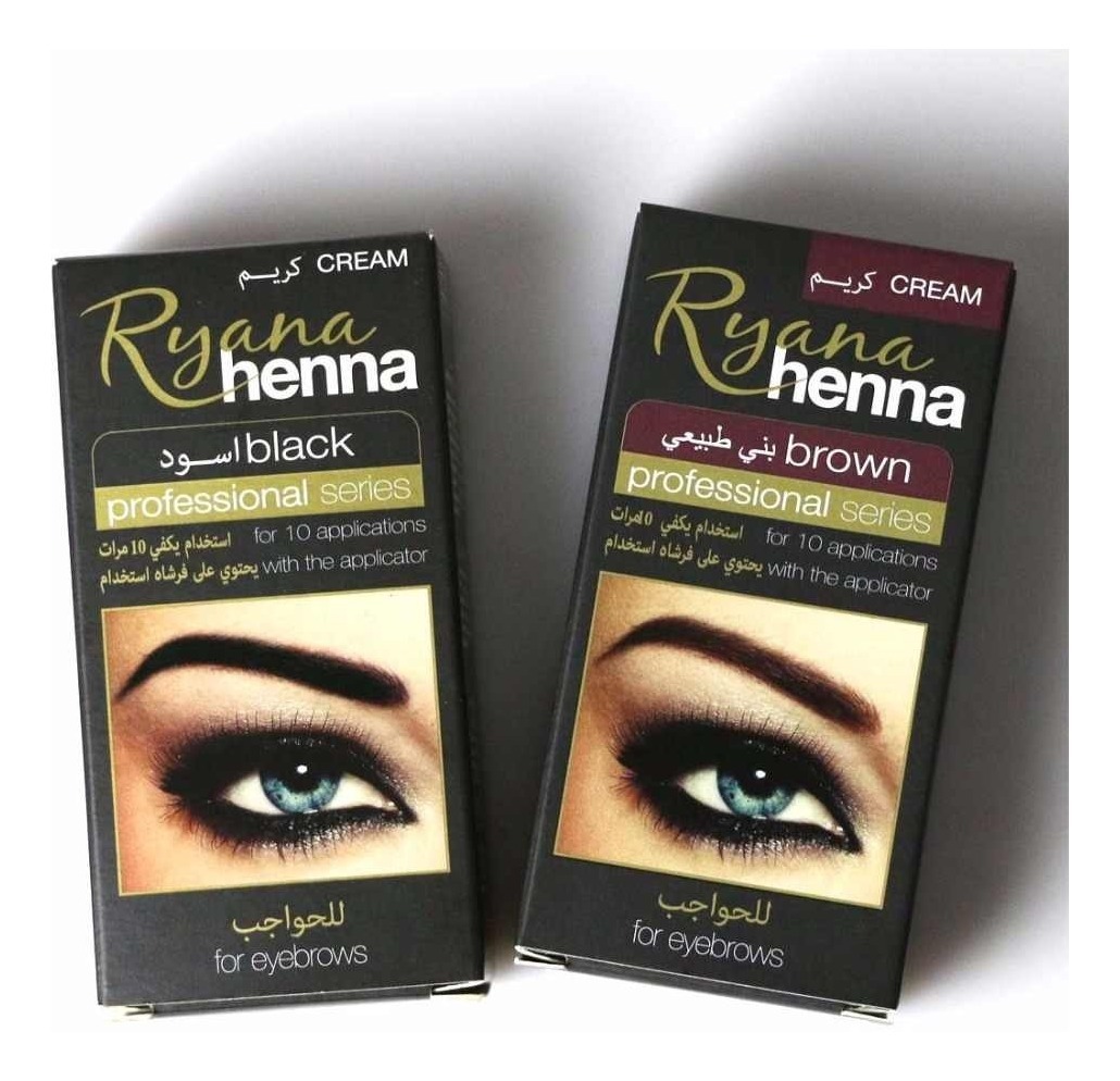 Henna Para Cejas O Pestañas Color Negro Tinte Lifting Mercado Libre