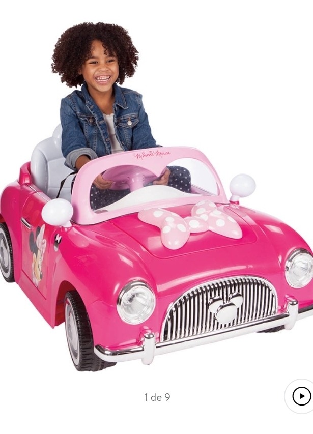 Carro Eléctrico A Batería Minnie Mouse Disney Huffy 6v Mercado Libre