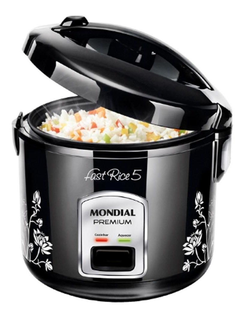 Panela Elétrica Mondial Fast Rice 400w Npe085x Preto 127 Mercado