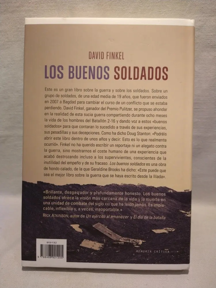 Los Buenos Soldados David Finkel Críticas Mercado Libre
