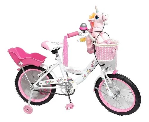 Bicicleta De Nena, Rodado 14, Unicornio Magico, Pioneer | Depot-Bici