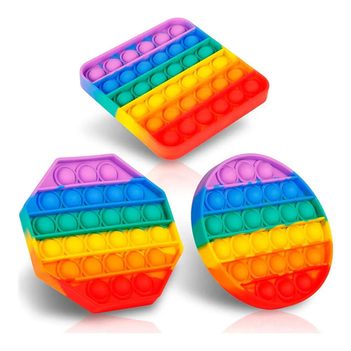 Fidget Toy Pop It Push Pop Juguete Antiestres Para Niños | Mercadolibre