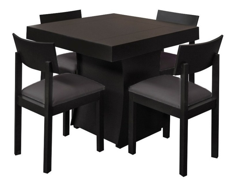 Comedor 4 Sillas Mueble Moderno Minimalista Mesa