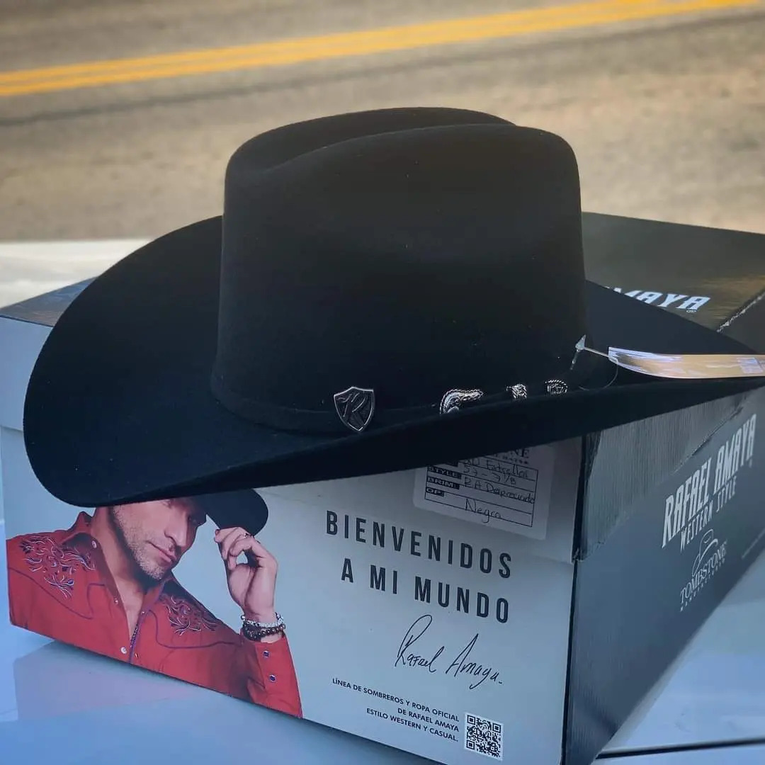 Tejana Rafael Amaya Sombrero Vaquero, Aplica Para Niño. Meses sin