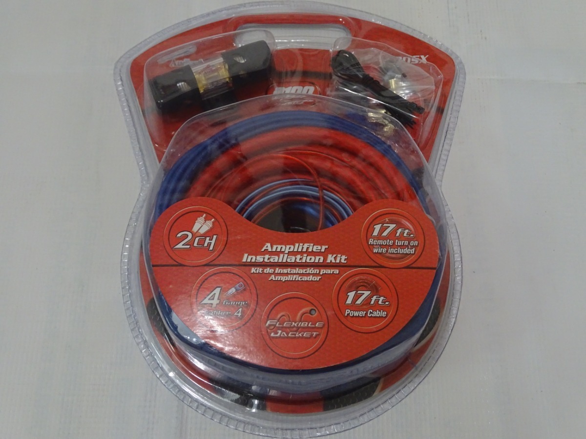 Kit Instalación Cable 4 Sonido Planta 2100w Audiopipe Mercado Libre