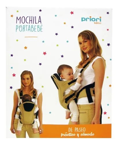 Mochila Portabebe 3,5Kg -13Kg Unisex Priori Ac-7091 (4263) | Jugueteria Pizzico | Jugueteria Online