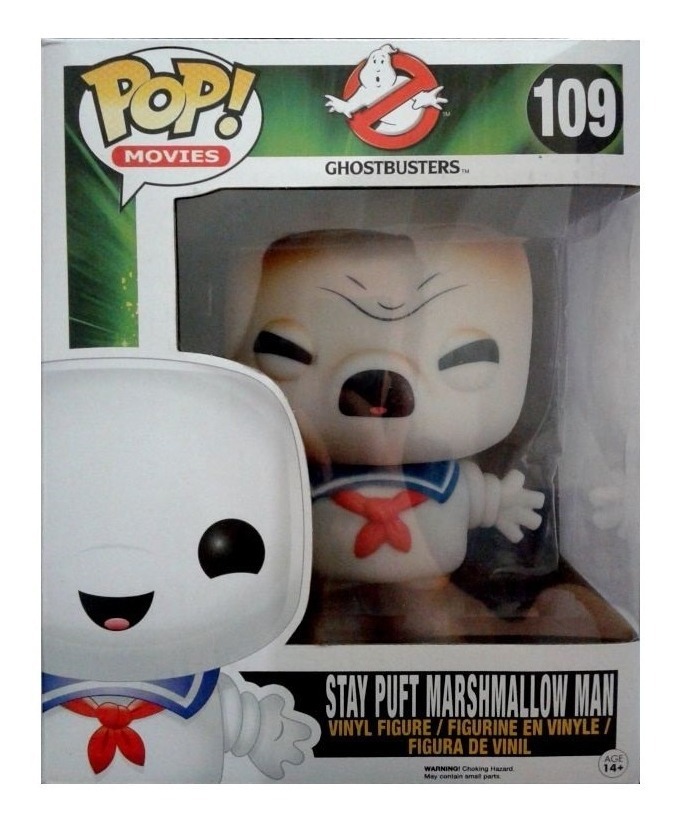 Stay Puft Marshmallow Man Angry 109 Funko Pop Ghostbusters Meses sin