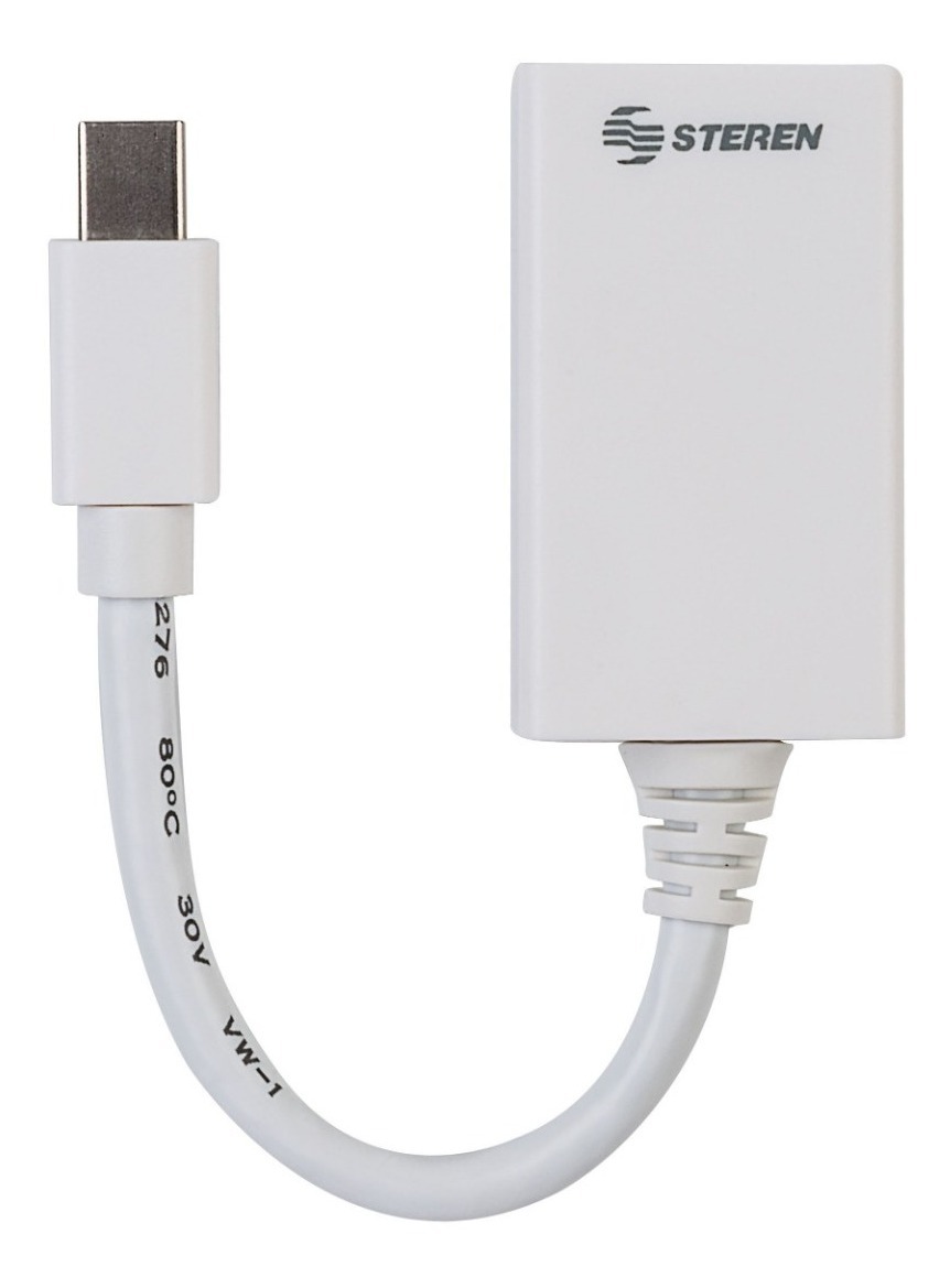 Adaptador Mini Displayport Thunderbolt A Hdmi Steren 506410 Mercado