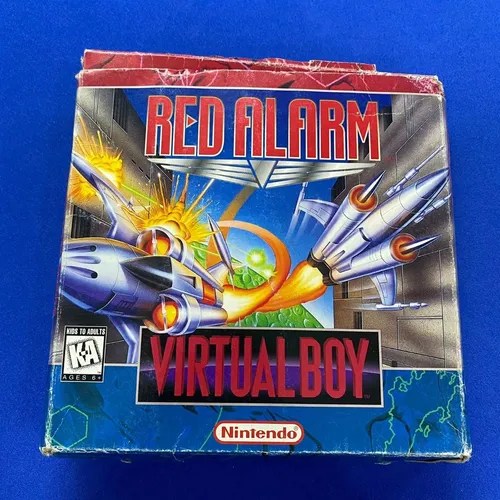 Red Alarm Nintendo Virtual Boy Vb