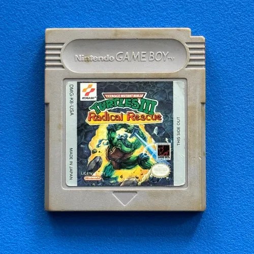 Teenage Mutant Ninja Turtles Radical Rescue Gameboy Original