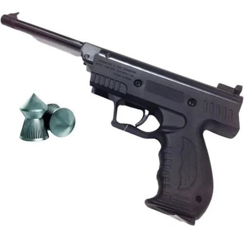 Pistola Aire Comprimido Red Target Polimero 5.5Mm + Balines | Envío Gratis
