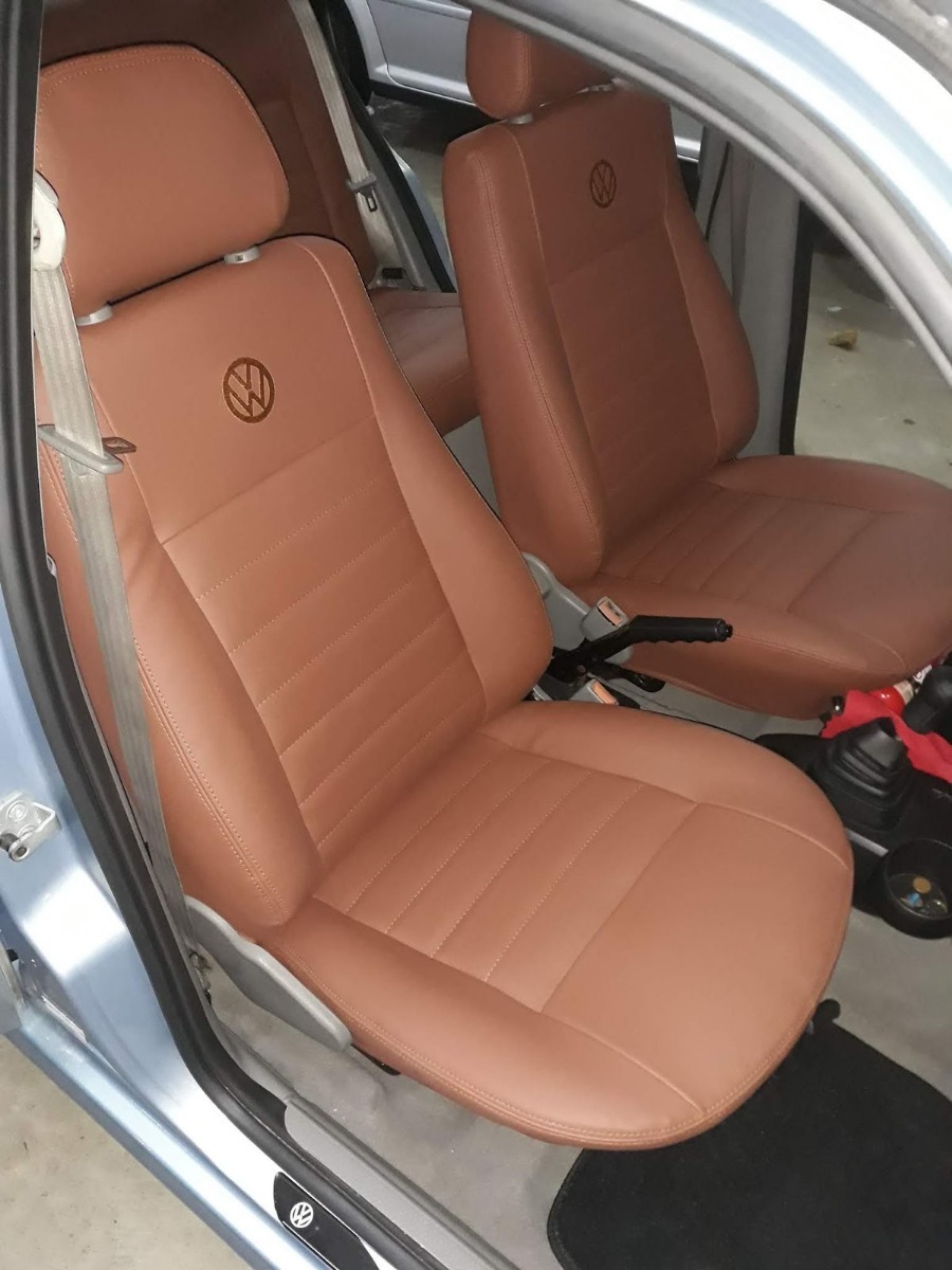 Capas Bancos Couro Sob Medida Carro Gol Quadrado Parati Quad