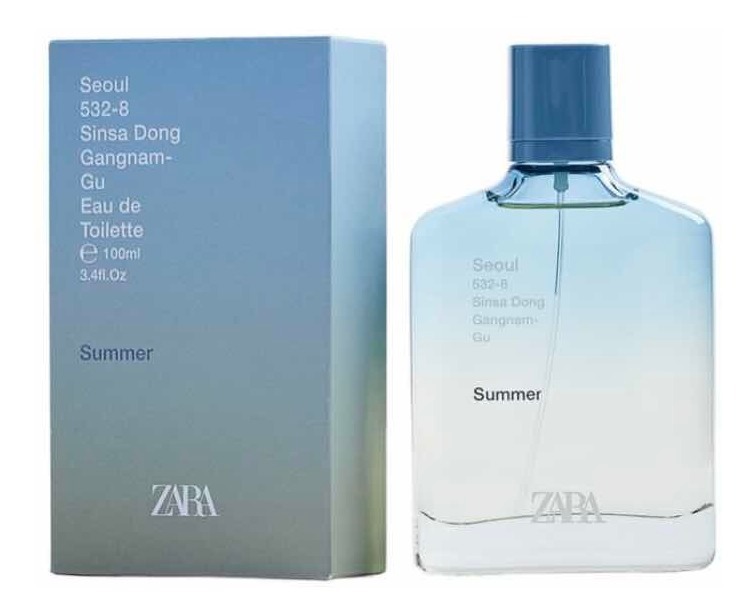 Perfume Zara Seoul Summer 100ml Hombre Edt Mercado Libre