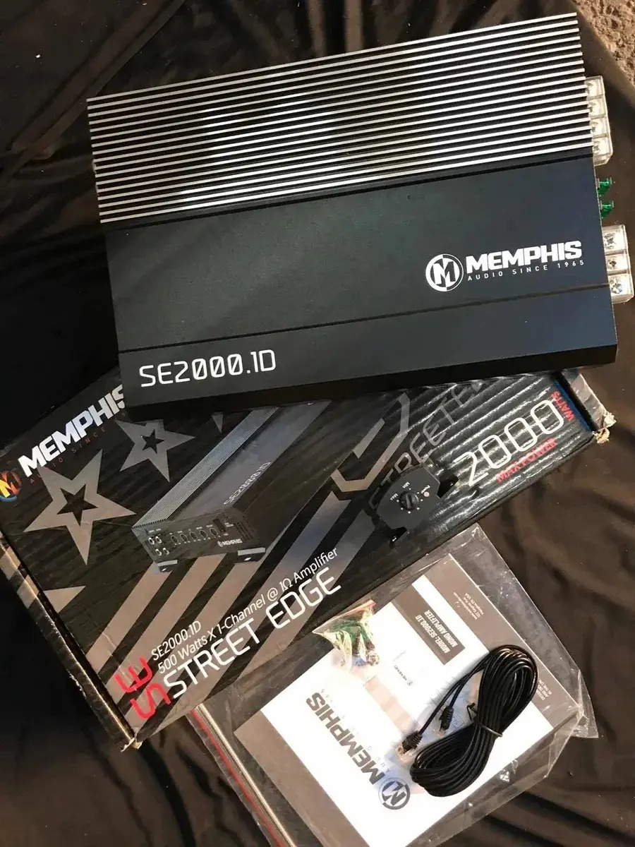 Amplificador Memphis Se2000.1d Clase D 2000 Watts | Mercado Libre