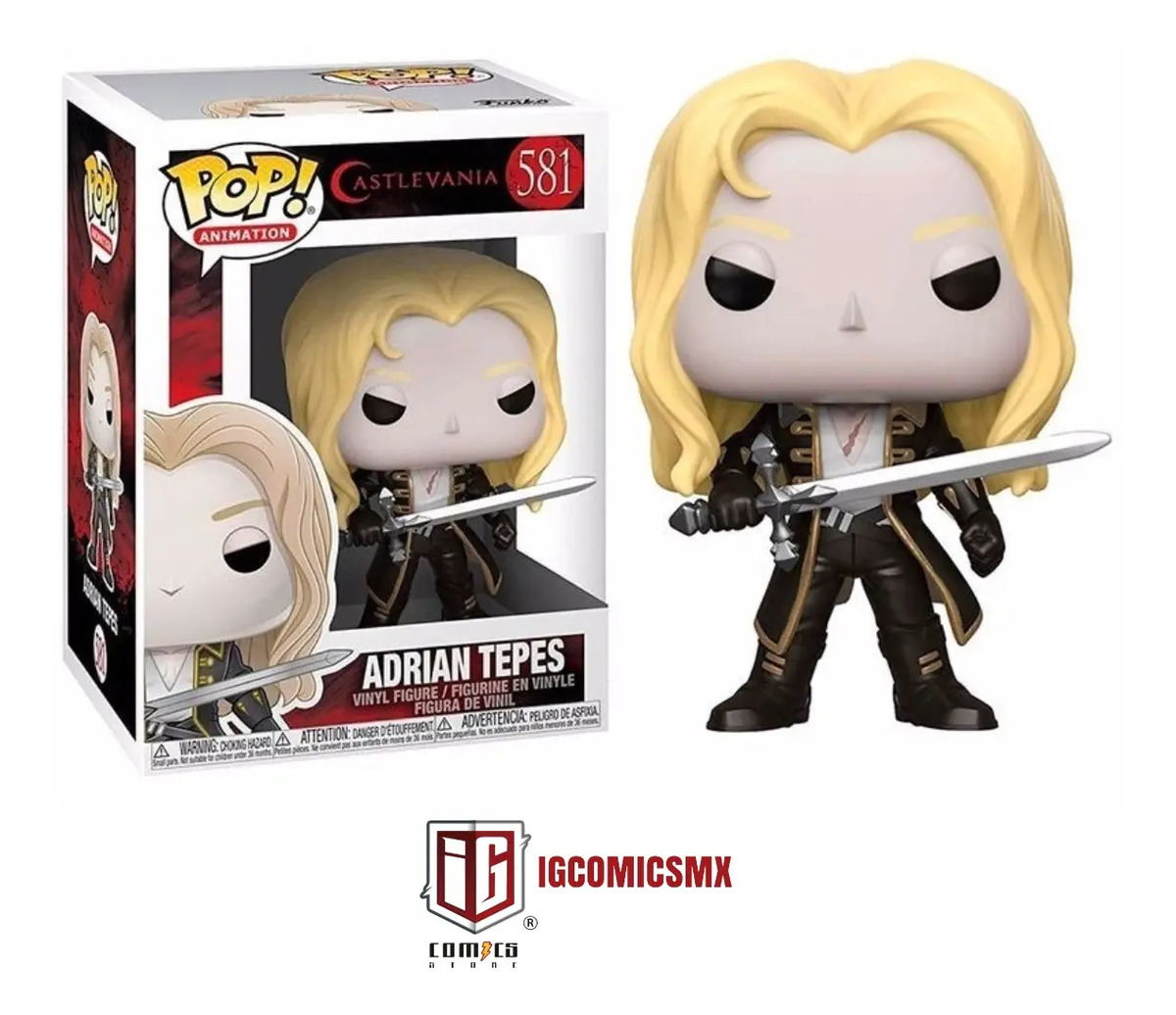 Castlevania Adrian Tepes Animation Funko Pop Mercado Libre