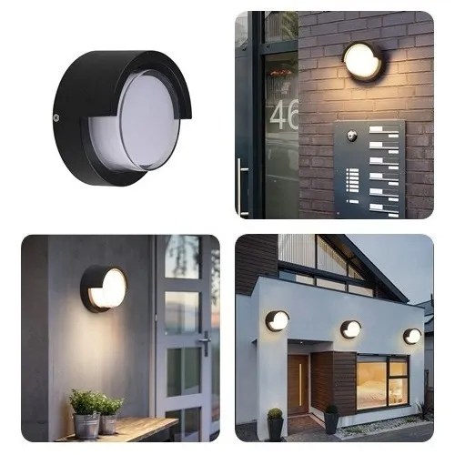 Lamparas Decorativas Led Moderna, Sala Y Exterior 20w Pared Meses sin